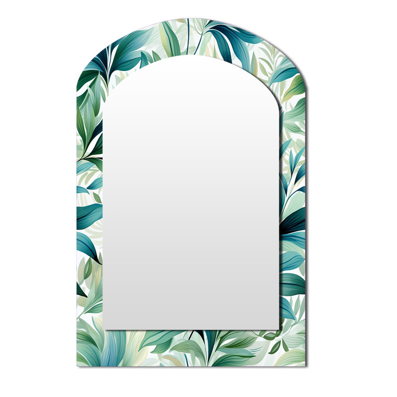 Oally Oceanic Foliage Botanical Pattern - Tropical, 43 po x 33 po
