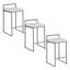Tabouret de bar et de comptoir empilable Ernestine-701072312-701072319