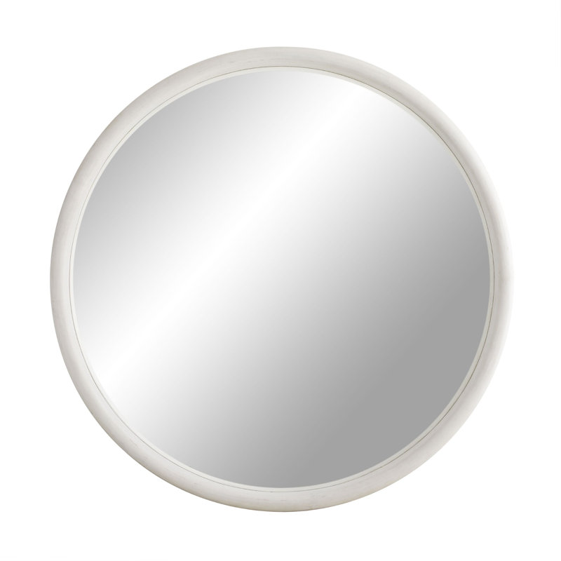 Lesley Large Mirror, White Wash