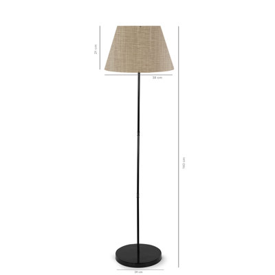 Lampe sur pied 56 po Irwing