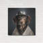  «Baseball 3» par Sean Parnell, art mural en métal, 36 po x 36 po