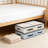 8 Pack Under Bed Storage Bags With Clear View, 60L Foldable Storage Containers With Reinforced Handles And Dual Zippers For Bedding, Clothes, Seasonal Items And Home Organization