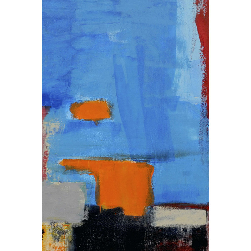 " Thats A Wrap IV " by Erin Ashley Painting Print, 12" H x 8" W