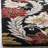 Emrick Hand Hooked Wool/Cotton/Latex Floral Rug in Black-19269616