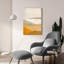 Art mural en verre Wrought Studio ™ «Yellow Field» par Steven Dick-1458992901
