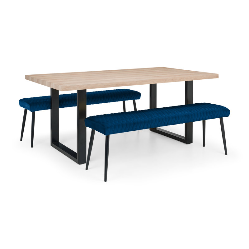Wynnfield 4 - Person Dining Set, Blue
