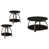 3 Pieces: Coffee Table, 2 End Tables