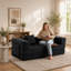 72.83 " Corduroy Loveseat-1360118789-1360118788