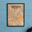 Detroit - No Frame Print-1545326575