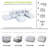 outdoor 3 piece outdoor modular bean bag sofa set, water repellent olefin fabric patio furniture for small backyard-1788658776