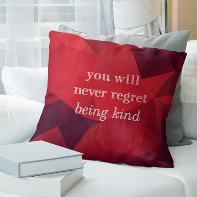 Housse de coussin en faux pierres "kind"