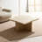 Creative geometric deformation end table