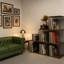 Wood Metal 35cm H Media Shelves
