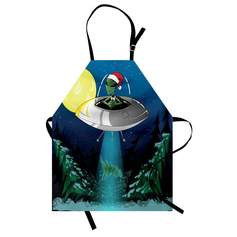 Christmas No Pattern Bib Apron
