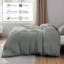 Ensemble de housse de couette simple simple - literie 100% microfibre soyeuse avec taies d'oreiller, lavable à la machine-116630565-116630582