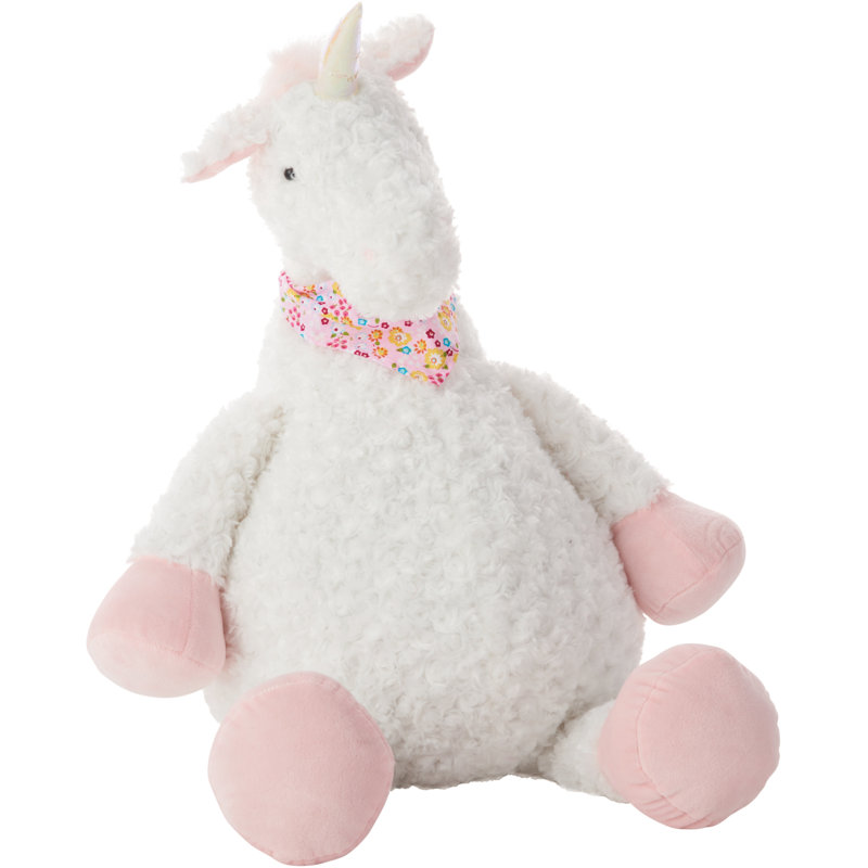  Stuffed Unicorn Novelty Pillow Cover & Insert
