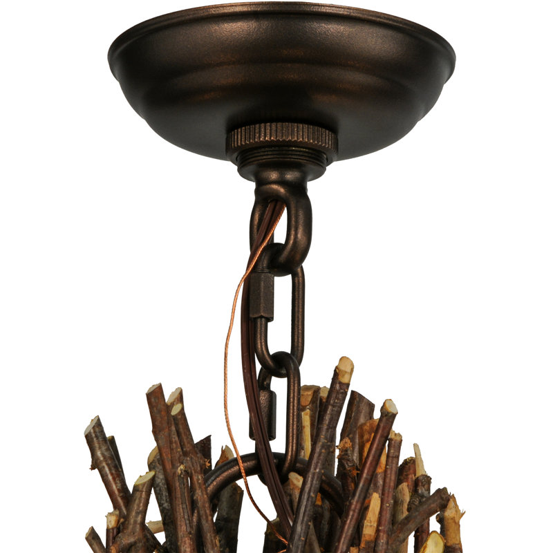 Rustic Lodge 5 - Light Chandelier