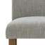 Chaises de salle à manger rembourrées en bois massif l 18,5 po Alesana -540620377