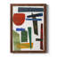 Colorful Shapes II - Peinture sur toile encadrée-59526062-59526069