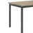 Kamdon Solid Wood Top Metal Base Dining Table