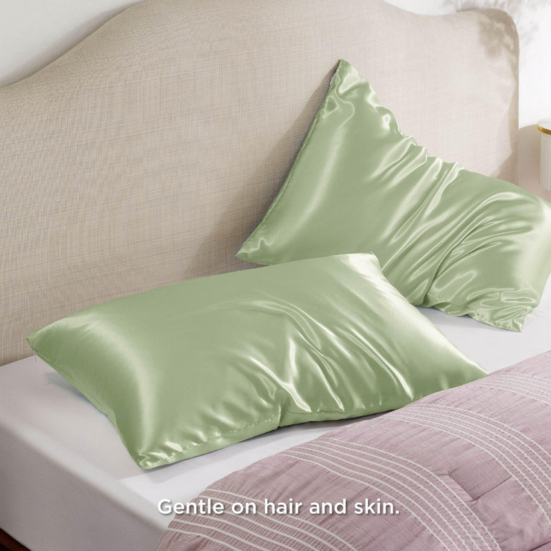 Bedsure Pillowcase Set Of 2, Queen Pillow Case, Sage Green