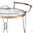 Round Serving Cart