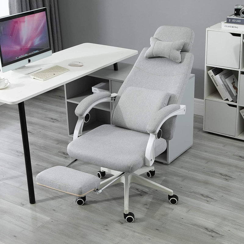 Jessup Polyester Blend Executive Chair with Headrest