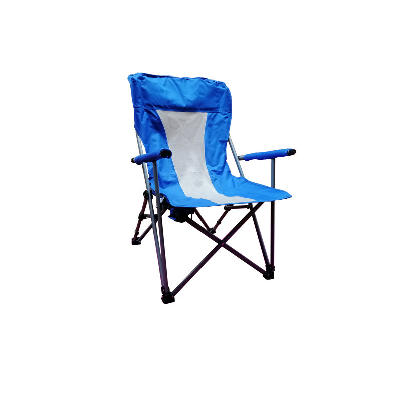 Chaise de camping pliante Forough, Bleu