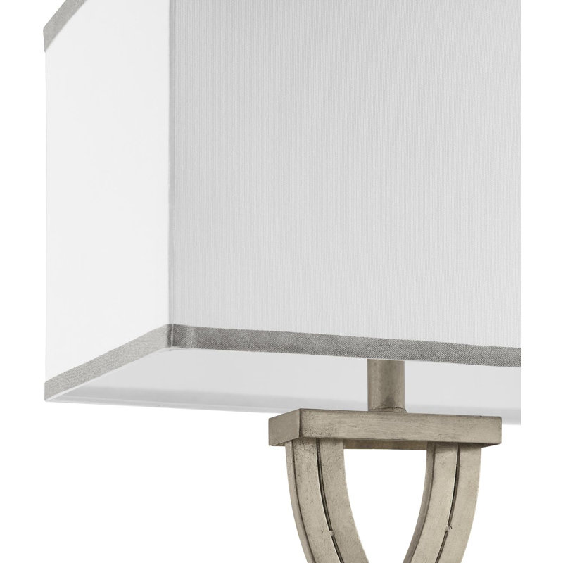 Lampe de table Palak, Argent argent