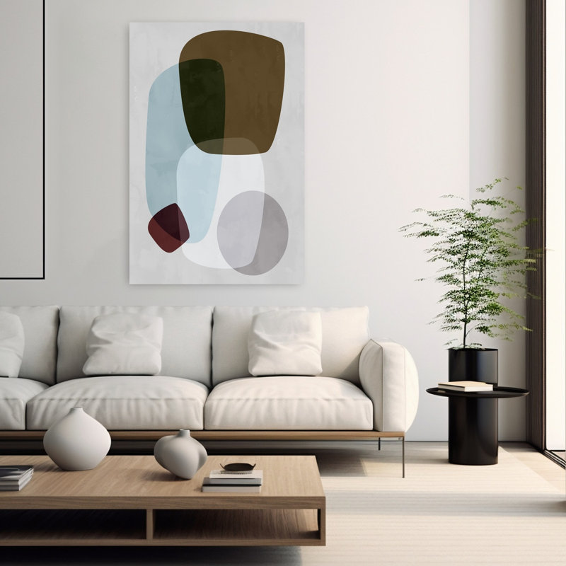 Art contemporain contemporain, H 60 po x l 40 po