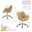 Velvet Office Chair-610078001