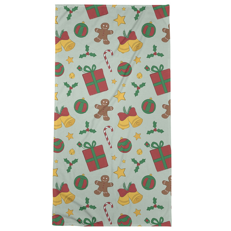 Beach Towel, Mint, Microfiber