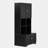 Gosellini 67"H Bathroom Cabinet with Adjustable Shelves and Open Shelves Multiple Storage System-1711119056