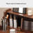 All Solid Wood Simple Clamshell Mirror Dressing Table