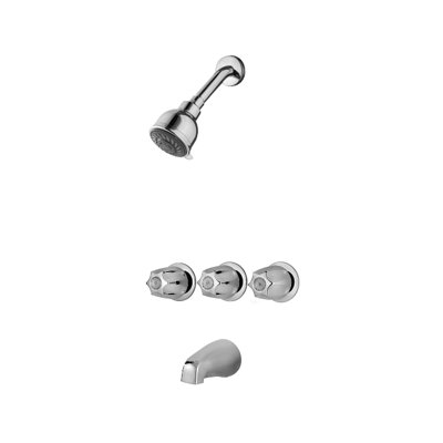 Garniture de robinet à disque en céramique à deux fonctions poignée et douche