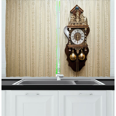 Pointed Kitchen Curtain