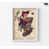 White Single Picture Framed