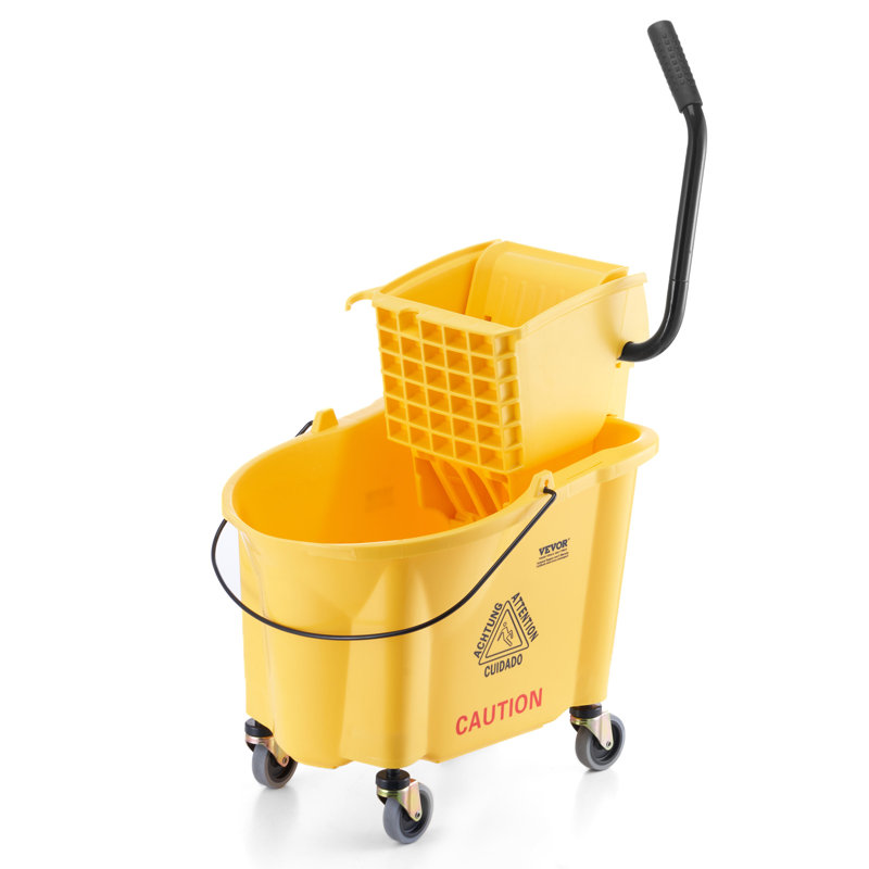 Mop Bucket, 88.9cm H x 53.3cm W x 40.6cm D