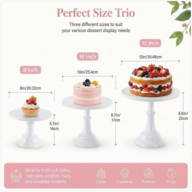 Steel Cake Stand