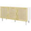 Armoire Sturdy Home, armoire Buffet, armoire d'appoint