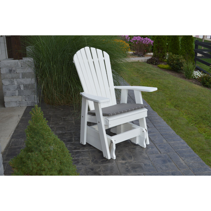 Fauteuil oscillant Eduardo Adirondack, Blanc