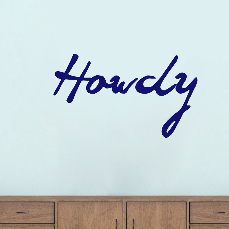 Landscape & Nature Wall Decal, Navy Blue