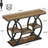 Classic Industrial 4-Tier Entryway Table With Rustic Top And Durable Metal Frame For Compact Spaces-1643725704