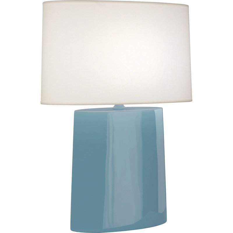 Victor Table Lamp, Steel Blue