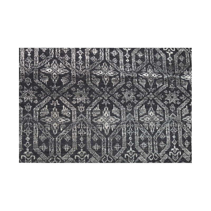 Brookhaven Hand Woven Wool Geometric Area Rug