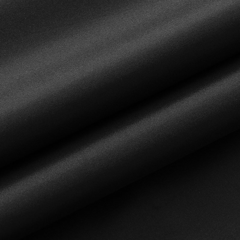 Rideau de douche simple Carlin, Noir