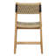 Lumen Teak Upholstered Dining Chair