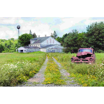 " Grand Old Barn " by Lori Deiter Painting Print