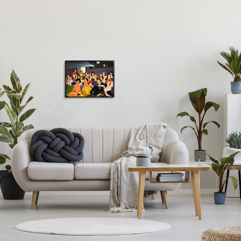 «Stupell Industries Vintage Theatre Collage», estampe numérique de Barry Kite, H 16 po x l 20 po x P 1,5 po