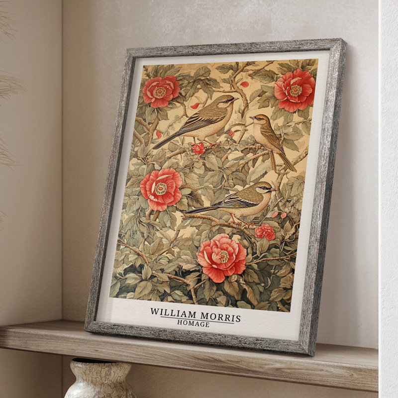 Imprimé encadré - Bois massif, H 30 po x l 24 po